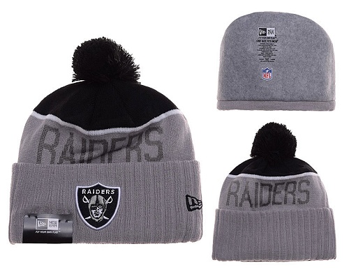 NFL Oakland Raiders Stitched Knit Beanies 013